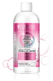 Nước tẩy trang Eveline Facemed+ dưỡng ẩm Hyaluronic 400ML( EVEL1926)